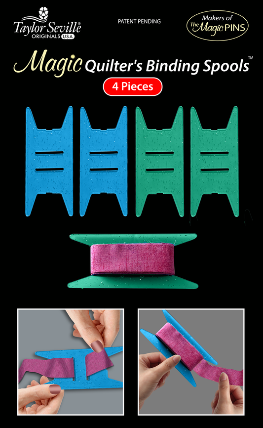 Magic Quilter's Binding Spool - 4pcs