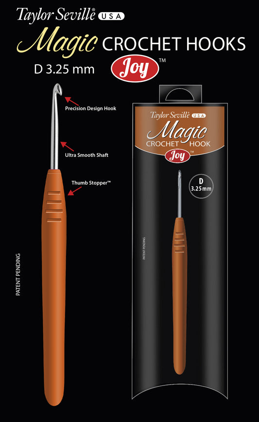Magic JOY series Crochet Hook D 3.25mm