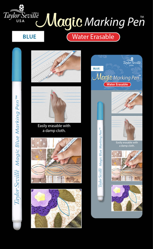 Magic Blue Marking Pen (water erasable)