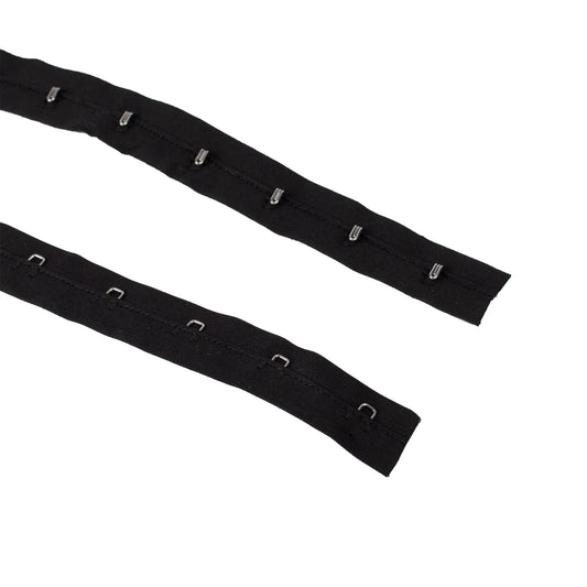 HOOK & EYE TAPE (10M) 3/4" BLACK