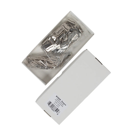 HOOKS&BARS 25 MM SILVER X100