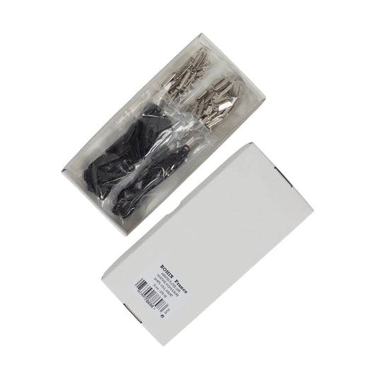 HOOKS&BARS 20 MM BLACK/SILVER X100