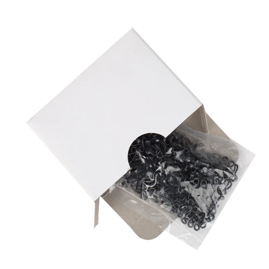 SKIRT HOOKS & BARS BLK Box 200