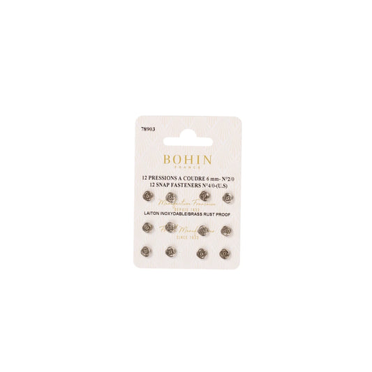 SEW-ON FASTENERS 4/0 WHT Blisx12