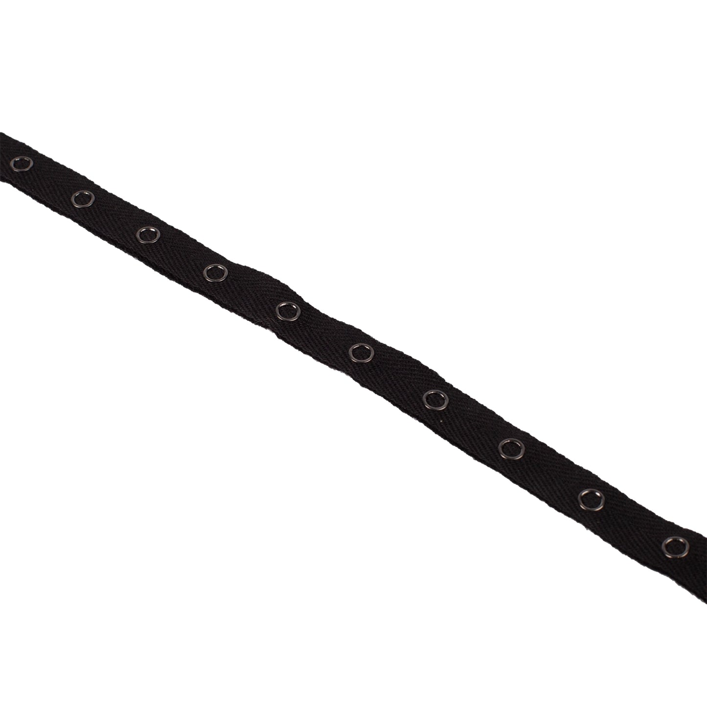 SNAP FASTEN.TAPE (10M) 1/4"  BLK