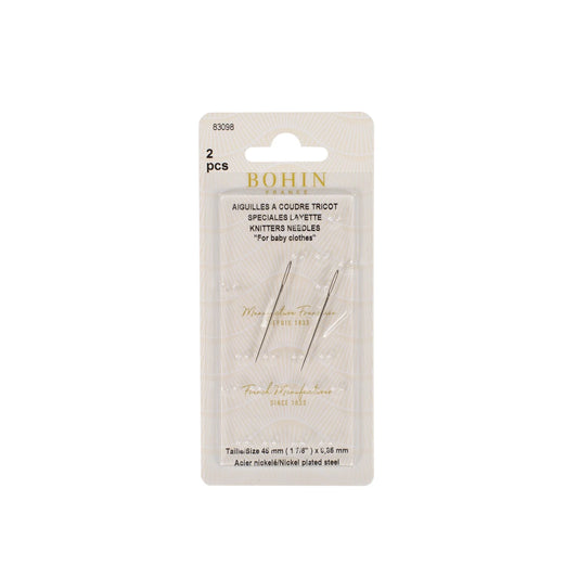 NEEDLES - KNITTERS "for Baby clothes" Blister of 2