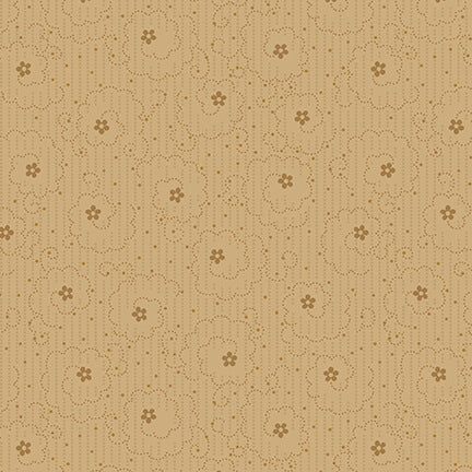 8570-33 LINEN CLOSET – SMALL FLOWERS TOAST