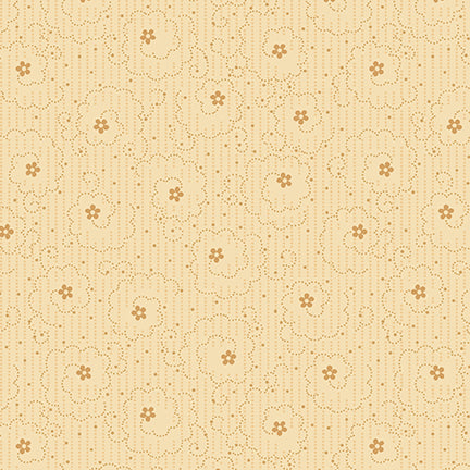 8570-44 LINEN CLOSET – SMALL FLORAL CREAM