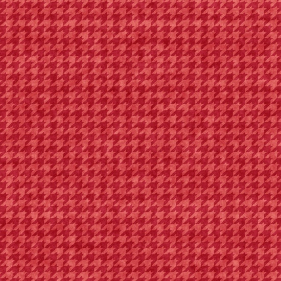 8624-22 HOUNDSTOOTH BASICS ROSE