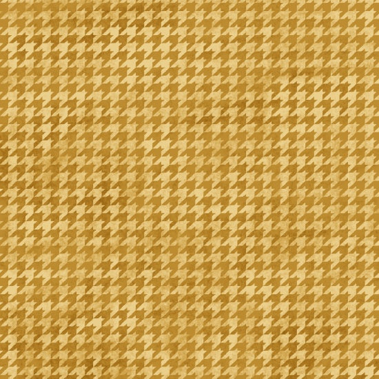 8624-33 HOUNDSTOOTH BASICS GOLD