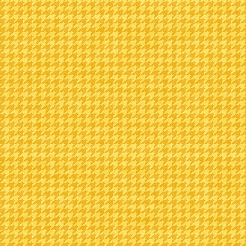 8624-34 HOUNDSTOOTH BASICS YELLOW GOLD