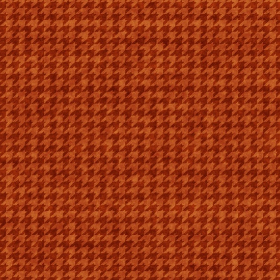 8624-35 HOUNDSTOOTH BASICS ORANGE