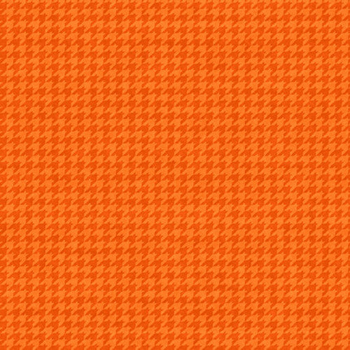 8624-36 HOUNDSTOOTH BASICS TANGERINE