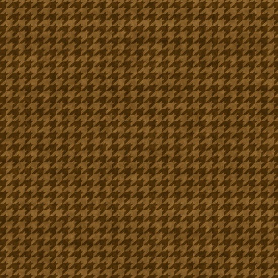 8624-38 HOUNDSTOOTH BASICS BROWN