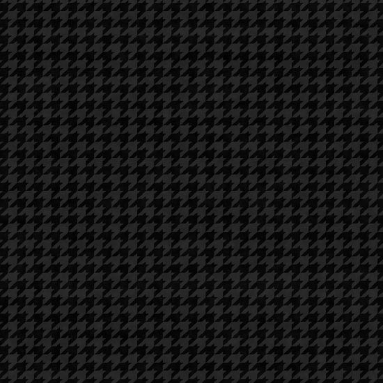 8624-99 HOUNDSTOOTH BASICS BLACK