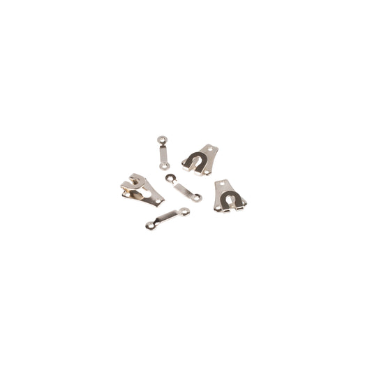 PANTS/SKIRTS HOOKS & EYES WHT x3