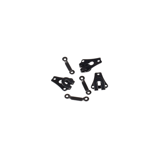 PANTS/SKIRTS HOOKS & EYES BLK x3