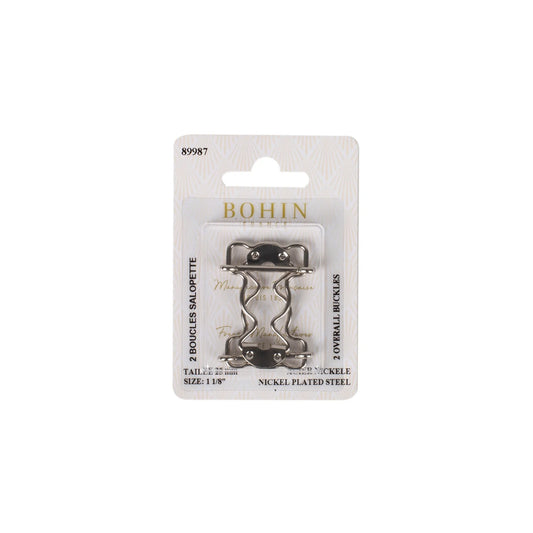 OVERALL BUCKLES 1" NCK 2 pcs