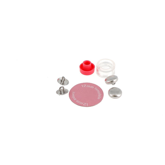 COVER BUTTONS METAL 12mm x7