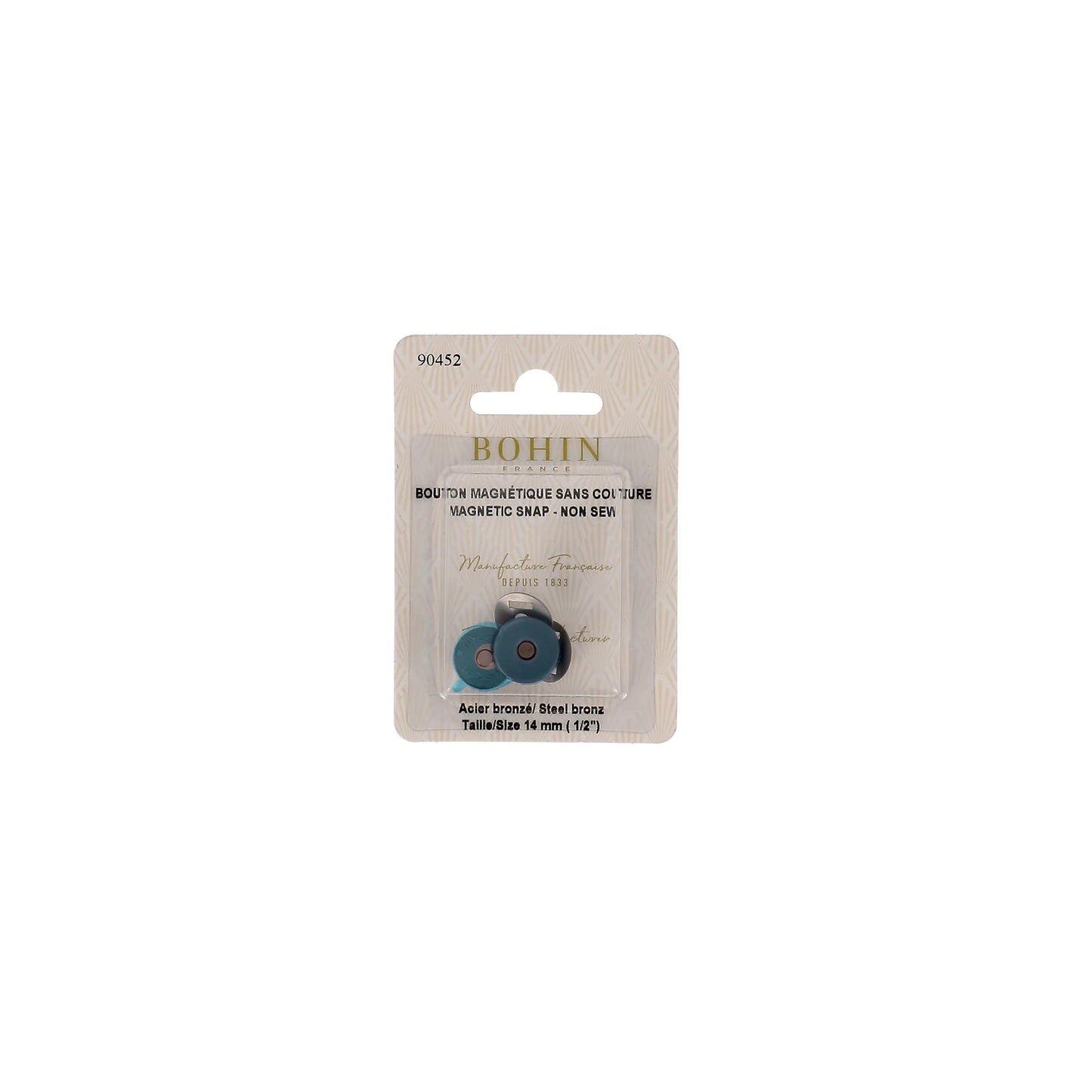 MAGNET SNAP BRONZE 9/16" x1