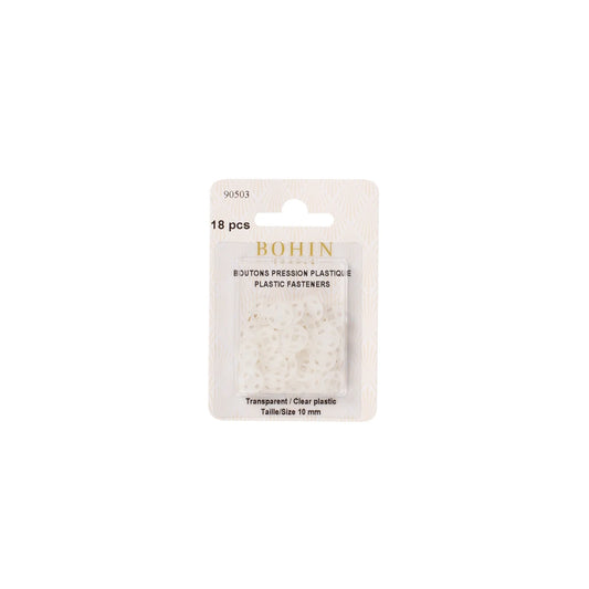 PLASTIC FASTENERS 10mm BLISTER x18
