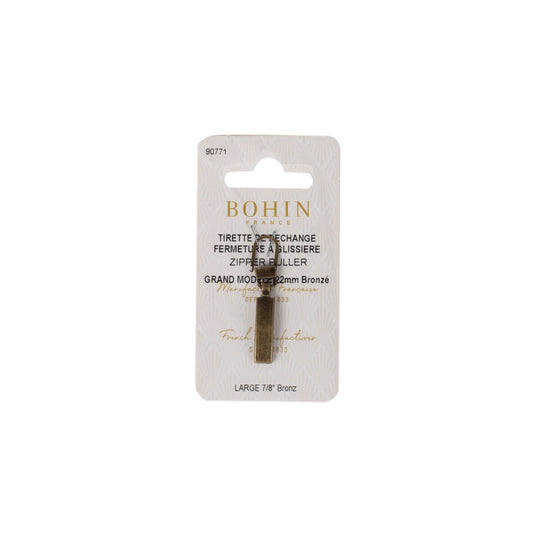 ZIPPER PULLER - Large  Bronz