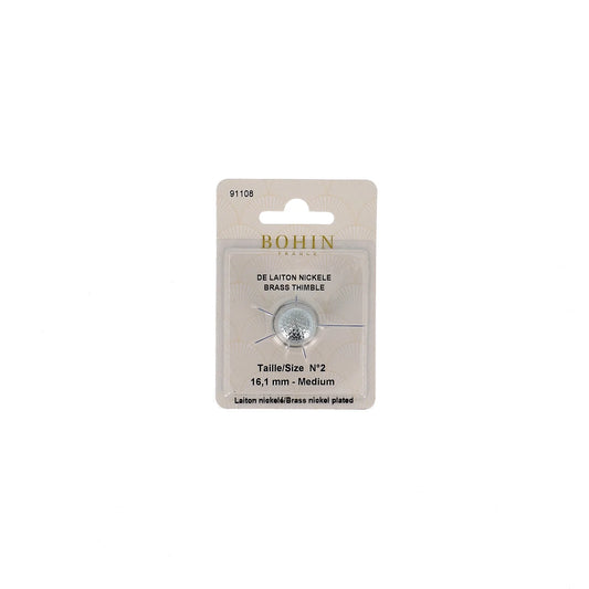 THIMBLES BRASS NICKEL nø2  Blist