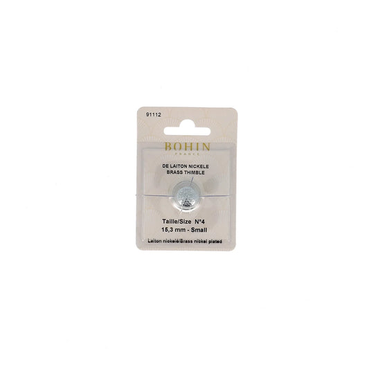 THIMBLES BRASS NICKEL nø4  Blist
