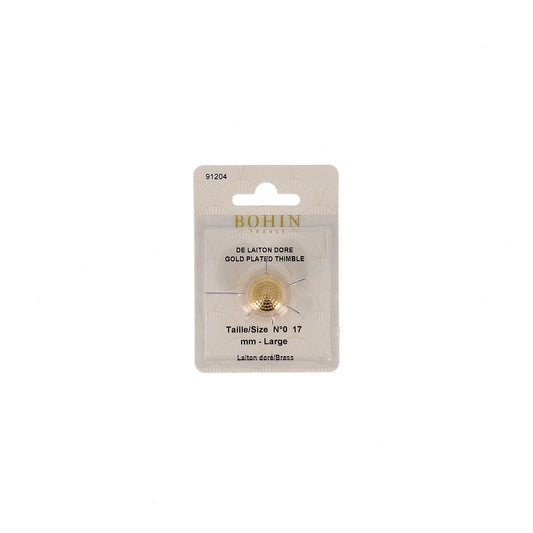 GOLD THIMBLE PLATED Large Nø0 x1