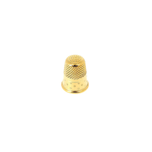 GOLD THIMBLE PLATED Small Nø4 x1