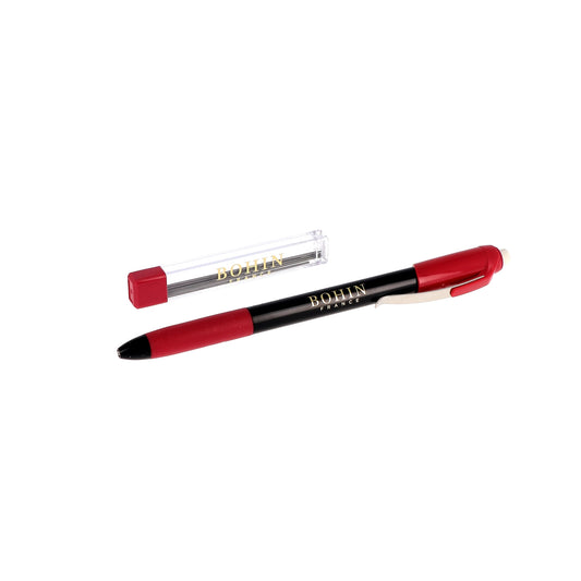 MECHANICAL CHALK PENCIL 0,9mm + 6 BLACK LEADS
