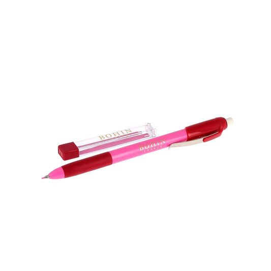 MECHANICAL CHALK PENCIL 0,9mm + 6 PINK LEADS
