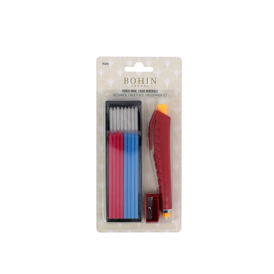 CHALK PENCIL WITH HOLDER-COLORS
