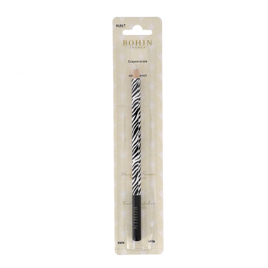 DRESSMAKER PENCIL "WILD WORLD" ZEBRA - WHITE - Blister