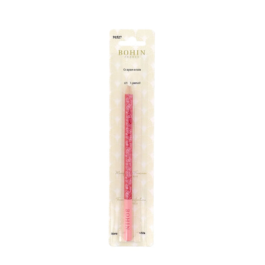 DRESSMAKER PENCIL "Pink BLOSSOM" - WHITE blister