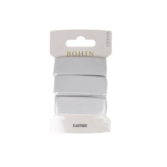 ELASTIC WOOVEN 18mmx0.80M WHT
