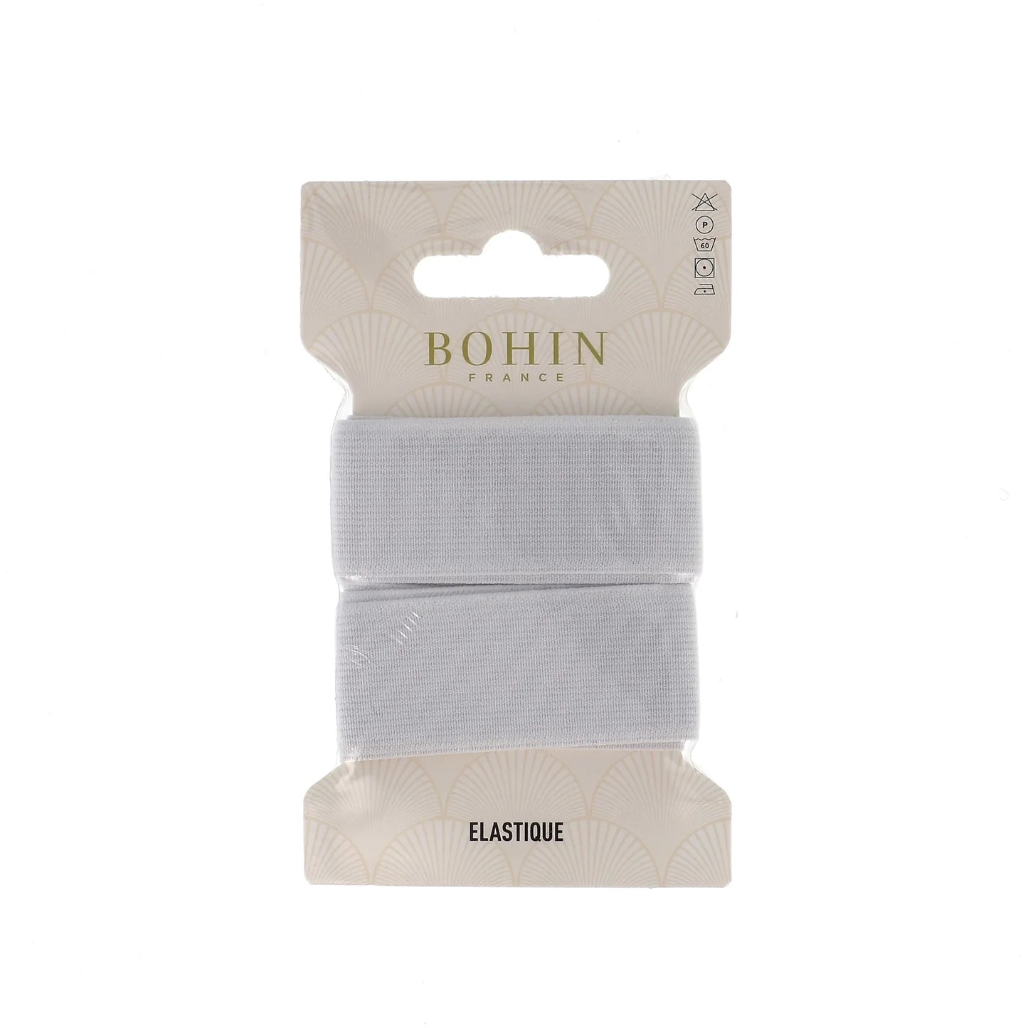 ELASTIC WOOVEN 18mmx0.80M BLK