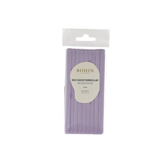IRON-ON QUILT BIAS 6mmx5M-1/4"x 5 1/2 Y. LILAC - Blister