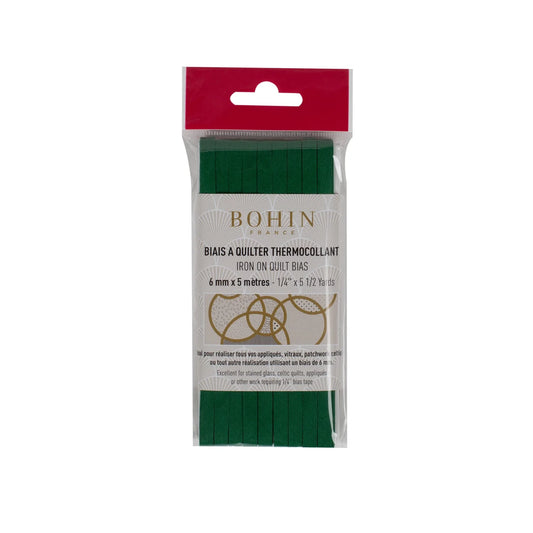 BIAS 1/4" X 5,5 Y./ 5M XMAS GREEN