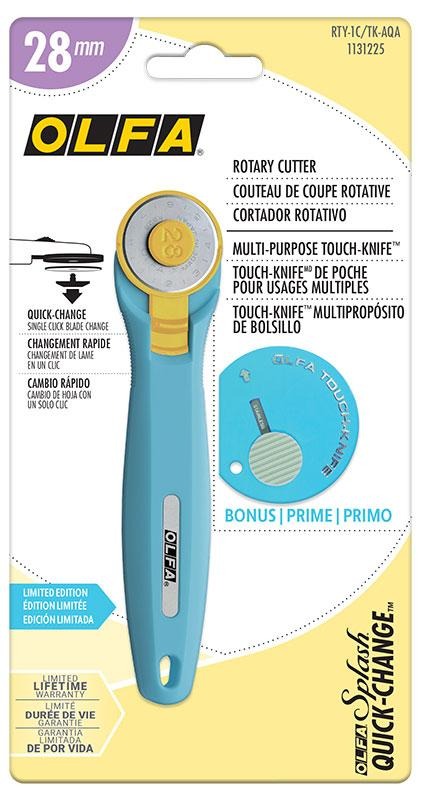 RTY-1C/TK AQUA 28 MM ROTARY CUTTER