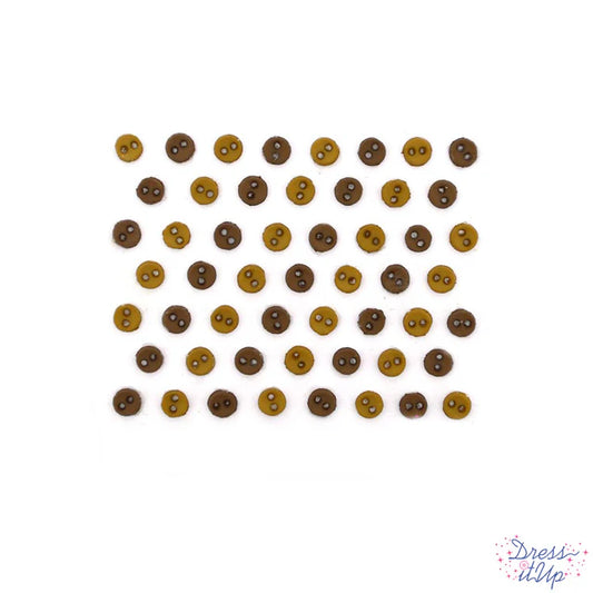 9524 MICRO MINI ROUND BROWN