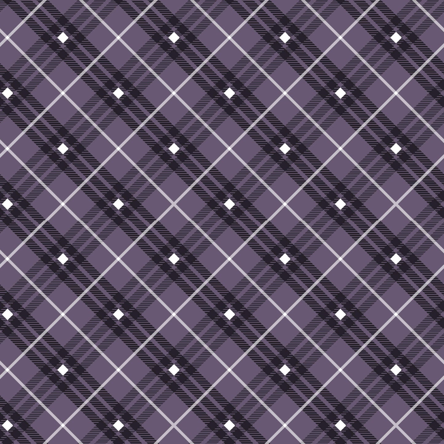 9611-58 BIAS PLAID BASICS PURPLE