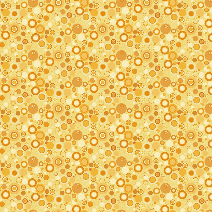 9612-33 BUBBLE DOT BASICS YELLOW