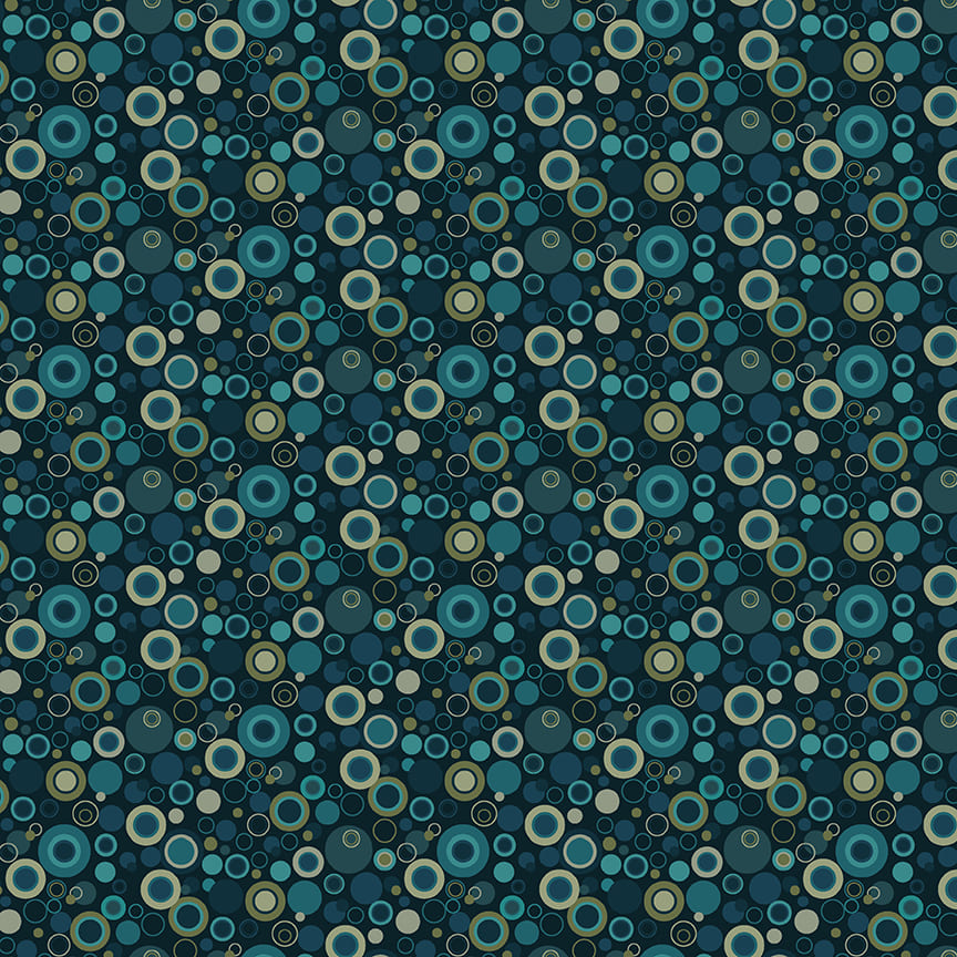9612-78 BUBBLE DOT BASICS NAVY