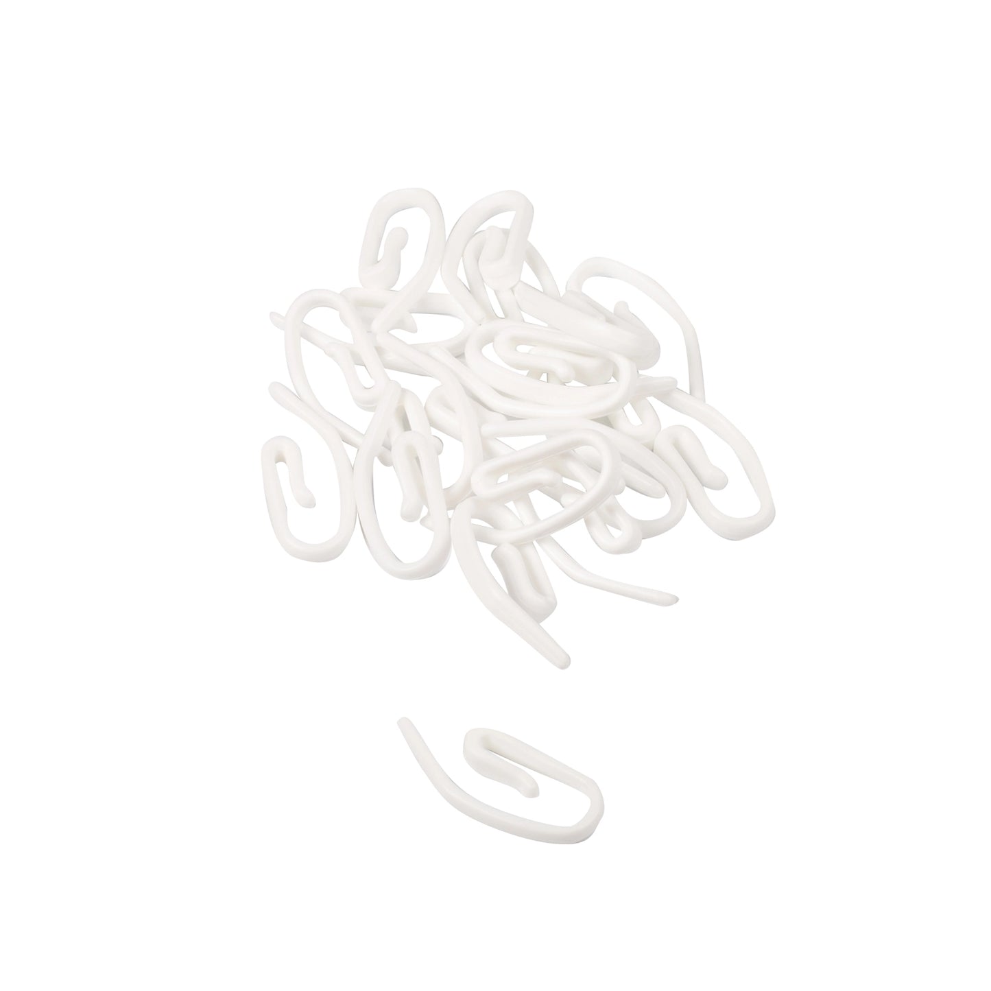 SNAIL PLASTIC HOOKS 20 pcs