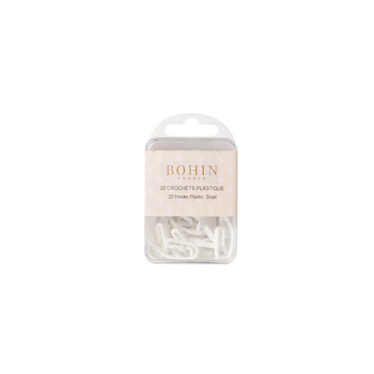 SNAIL PLASTIC HOOKS 20 pcs