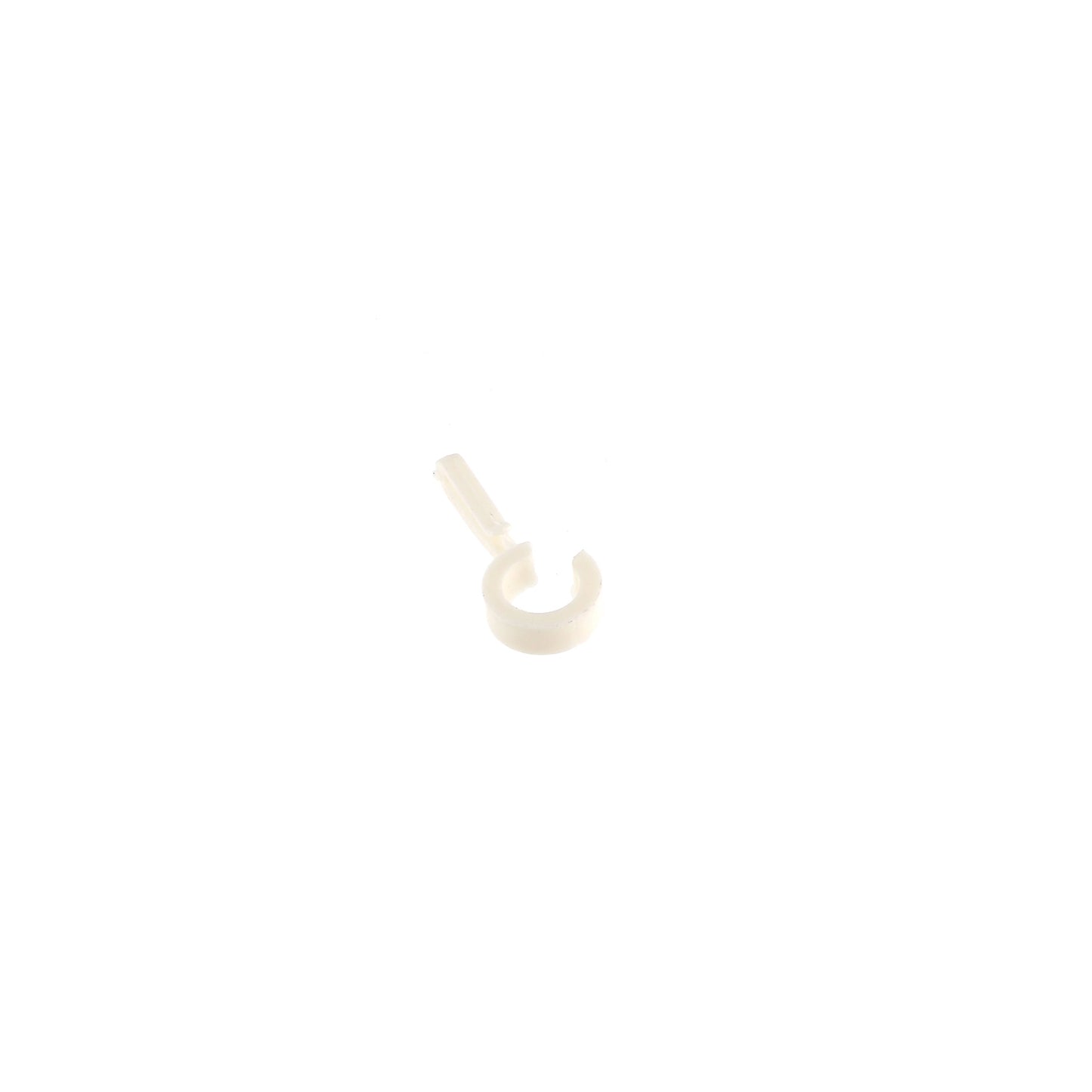 PLAST FASTENING WHITE 1BR 12 pcs