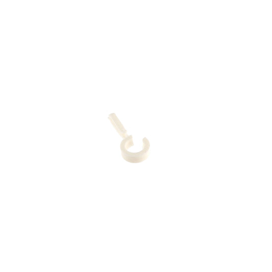 PLAST FASTENING WHITE 1BR 12 pcs