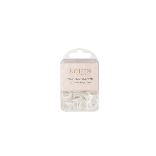 PLASTIC RINGS 10 MM 100 pcs