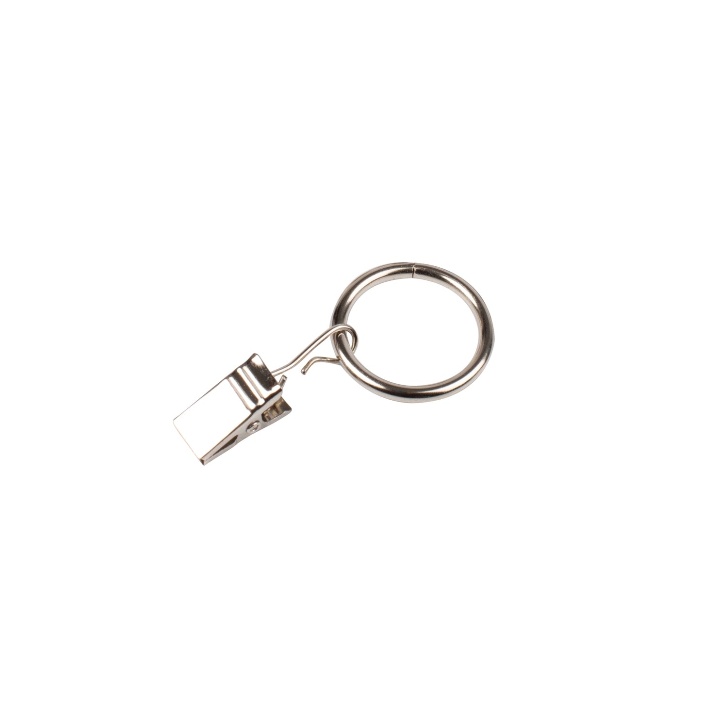 CLIP RINGS  3/4" NICK. PLATED x10